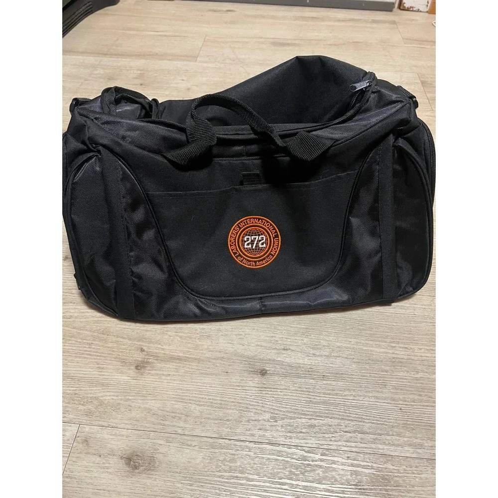 Laborers International‎ Union Boston 272 Black Duffle Bag Luggage Travel Tote